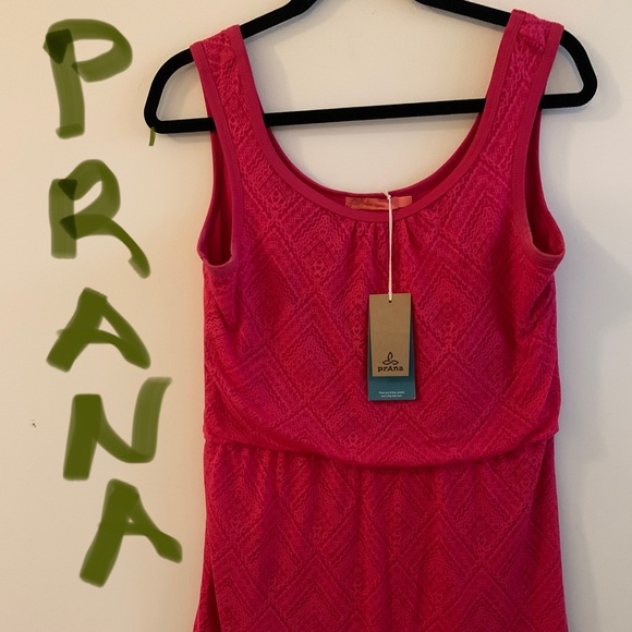 ♥️♥️PRANA♥️♥️ dress, brand new with tags dark pink - Picture 3 of 13
